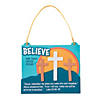 Believe 3 Crosses Sign Craft Kit - Makes 12 Image 1
