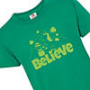 Believe St. Patrick&#8217;s Day Youth T-Shirt - Large Image 1