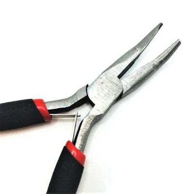 Bent Nose Jewelry Pliers Image 1