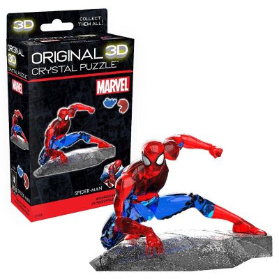 BePuzzled 3D Licensed Disney's Marvel Crystal Puzzles-Spider-Man Image 2