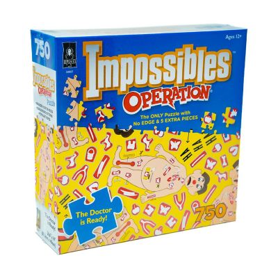 BePuzzled Impossibles Puzzle - Hasbro Operation: 750 Pcs Image 1