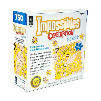 BePuzzled Impossibles Puzzle - Hasbro Operation: 750 Pcs Image 2