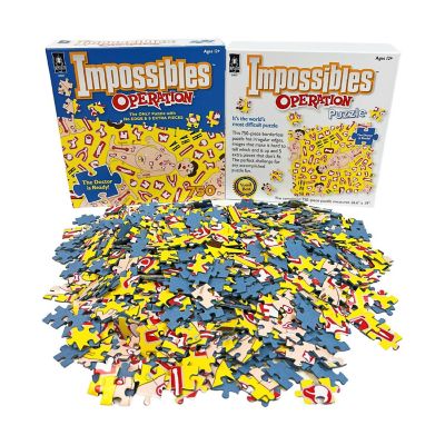 BePuzzled Impossibles Puzzle - Hasbro Operation: 750 Pcs Image 3