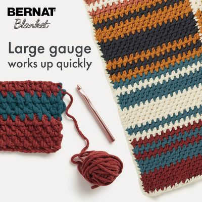 Bernat Blanket Big Ball Yarn 2/Pack-White Image 3