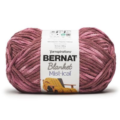 Bernat Blanket Mist-Ical Yarn-Berry Image 1