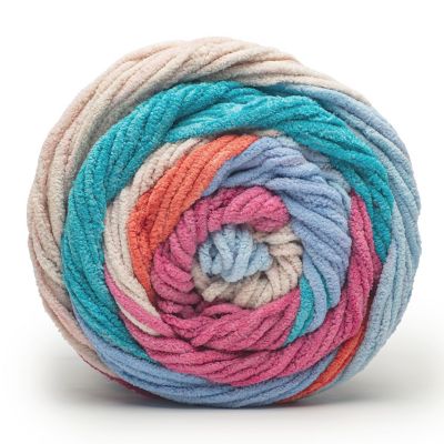 Bernat Blanket Patchwork Yarn-Beach Towel Image 2