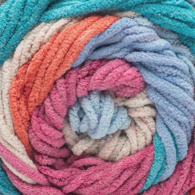 Bernat Blanket Patchwork Yarn-Beach Towel Image 3
