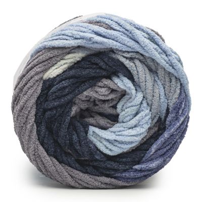 Bernat Blanket Patchwork Yarn-Nautical Image 2