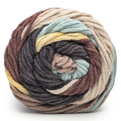 Bernat Blanket Patchwork Yarn-Pastry Cream Image 2