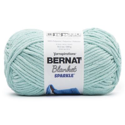 Bernat Blanket Sparkle Yarn-Aqua Image 1
