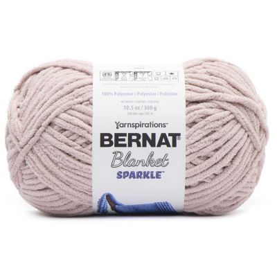 Bernat Blanket Sparkle Yarn-Fig Image 1