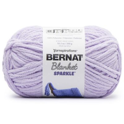 Bernat Blanket Sparkle Yarn-Lavender Image 1
