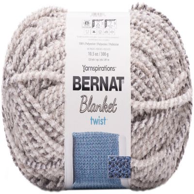 Bernat Blanket Twist Yarn-Dove Image 1