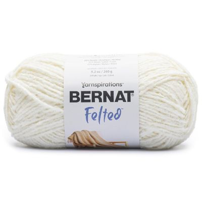 Bernat Felted Yarn-Ecru Image 1