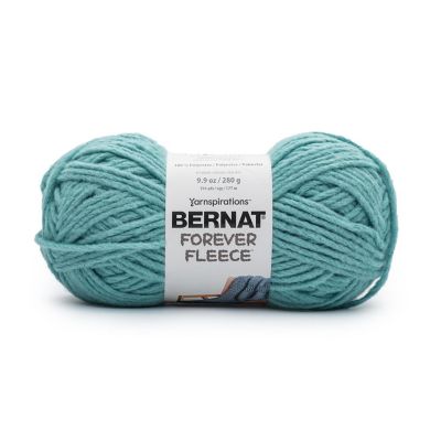 Bernat Forever Fleece Yarn-Blue Teal Image 1