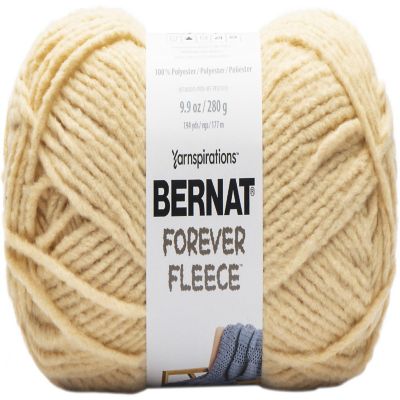 Bernat Forever Fleece Yarn-Chamomile Image 1