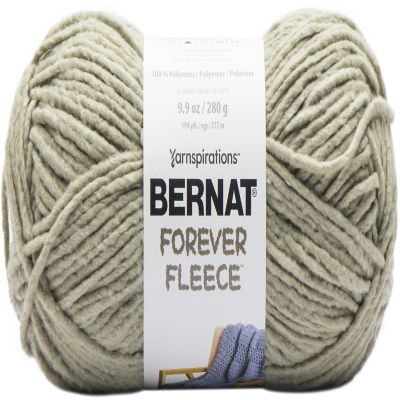 Bernat Forever Fleece Yarn-Matcha Image 1