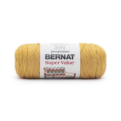 Bernat Super Value Solid Yarn-Curry Image 1