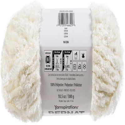 Bernat Velvet Plus Yarn-Cream Image 1