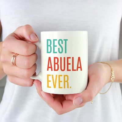 Best Abuela Ever Ceramic Mug Image 1
