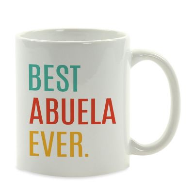 Best Abuela Ever Ceramic Mug Image 2
