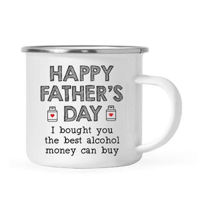Best Alcohol Money Dad 11oz Campfire Mug Image 1