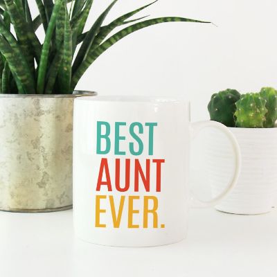 Best Aunt Ever Ceramic Mug Image 1