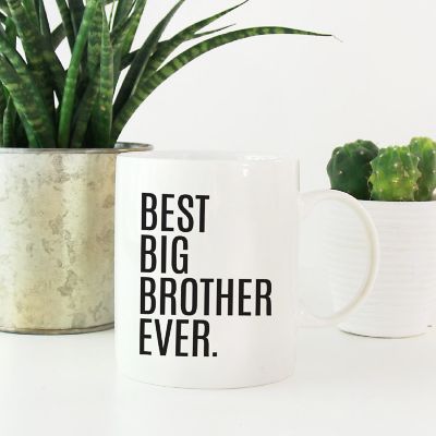 Best Big Brother Ceramic Mug Image 1