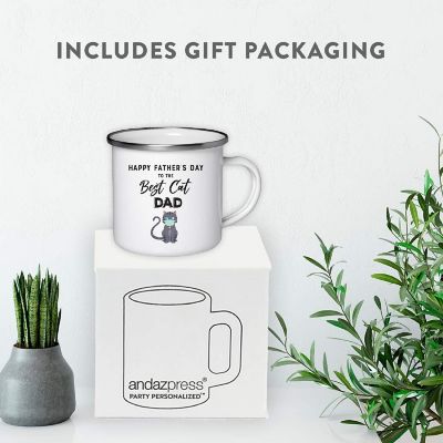 Best Cat Dad 11oz Campfire Mug Image 3