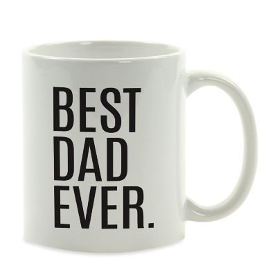 Best Dad Ever Ceramic Mug Image 2