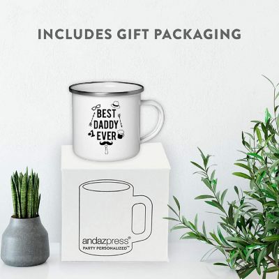Best Daddy #1 Ever 11oz Campfire Mug Image 3