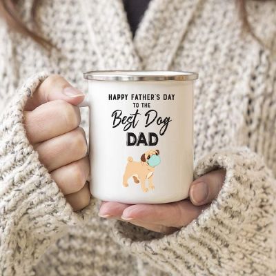 Best Dog Dad 11oz Campfire Mug Image 2
