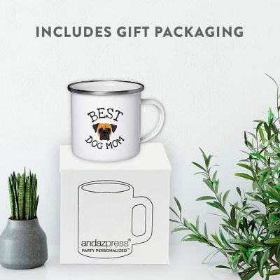 Best Dog Mom Boxer 11oz Camp Mug Image 3
