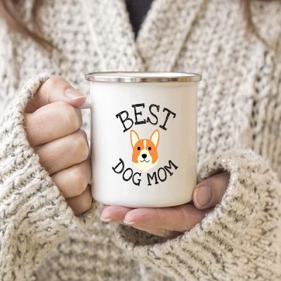 Best Dog Mom Corgi 11oz Camp Mug Image 2