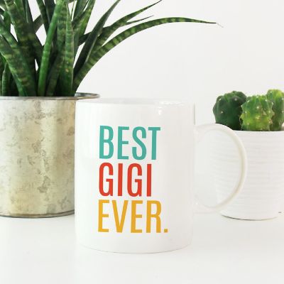 Best Gigi Ever Ceramic Mug Image 1
