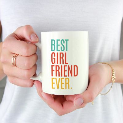 Best Girlfriend Ever Ceramic Mug Image 1