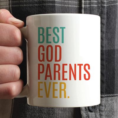 Best Godparents Ceramic Mug Image 1