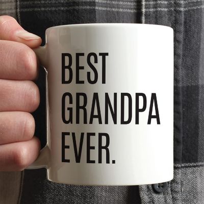 Best Grandpa Ever Ceramic Mug Image 1
