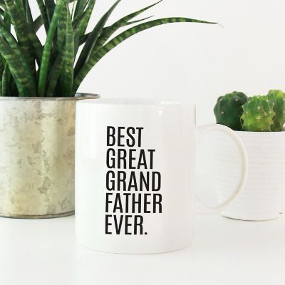 Best Great Grandpa Ceramic Mug Image 1