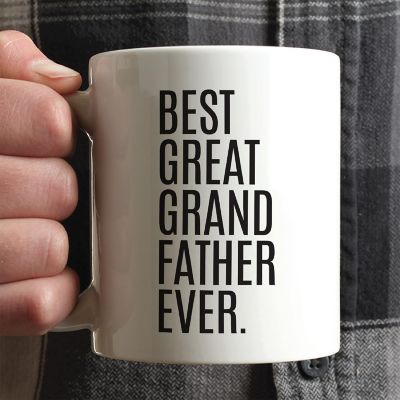 Best Great Grandpa Ceramic Mug Image 1