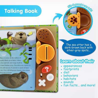BEST LEARNING Book Reader Animal Kingdom - Educational Talking Sound Toy Image 2