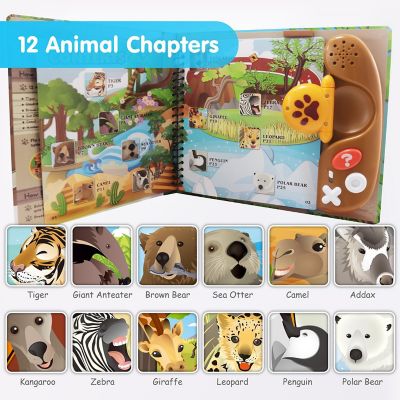 BEST LEARNING Book Reader Animal Kingdom - Educational Talking Sound Toy Image 3
