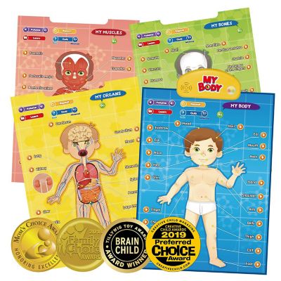 BEST LEARNING i-Poster My Body - Interactive Educational Human Anatomy Talking Game Image 1