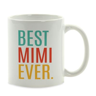 Best Mimi Ever Ceramic Mug Image 2