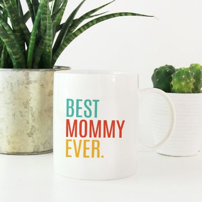 Best Mommy Ever Ceramic Mug Image 1