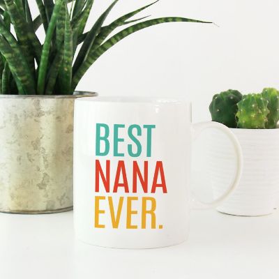Best Nana Ever Ceramic Mug Image 1