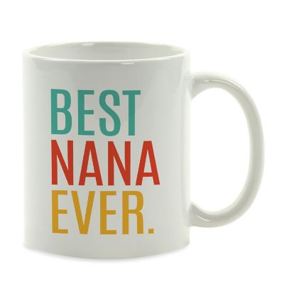 Best Nana Ever Ceramic Mug Image 2