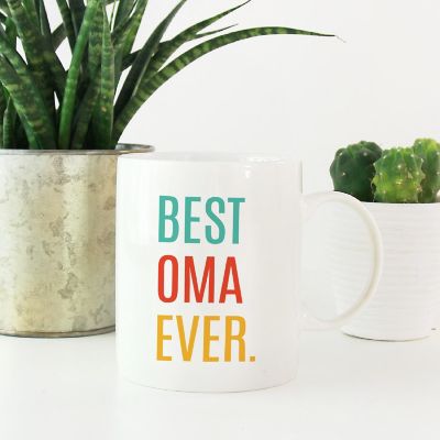 Best Oma Ever Ceramic Mug Image 1