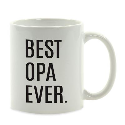 Best Opa Ever Ceramic Mug Image 2