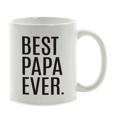 Best Papa Ever Ceramic Mug Image 2